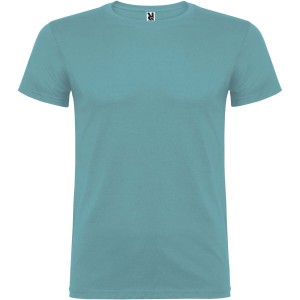 Beagle short sleeve kids t-shirt, Dusty Blue (T-shirt, 90-100% cotton)