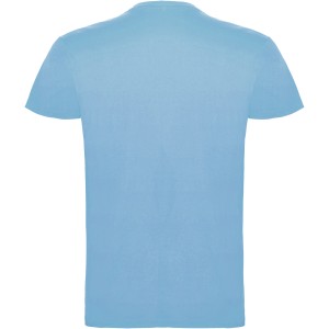 Beagle short sleeve men's t-shirt, Sky blue (T-shirt, 90-100% cotton)