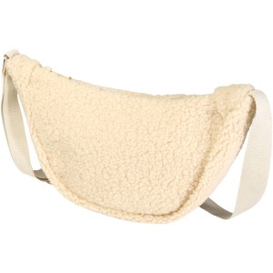 Bear GRS recycled sherpa crossbody bag 3L, Natural <font size=1>[ENG]</font>