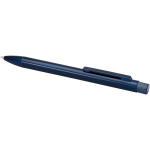 Beatriz recycled brass ballpoint pen, Blue (Metallic pen)