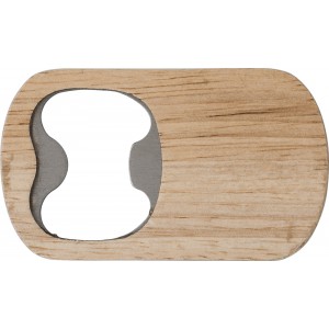 Beechwood bottle opener Aviana, brown (Bottle openers, corkscrews)