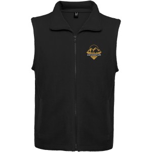 Bellagio unisex fleece bodywarmer, Solid black (Vests)