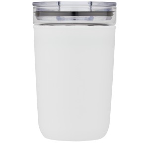 Bello 420 ml glass tumbler with recycled plastic outer wall, (Glasses)