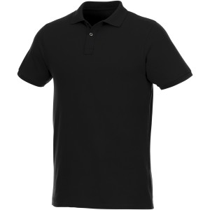 Beryl mens polo, Black, 2XL (Polo short, mixed fiber, synthetic)