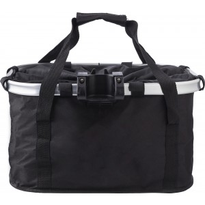 Fahrradtasche aus Polyester Leia, Schwarz