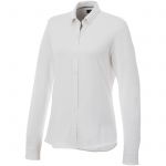 Bigelow long sleeve women's pique shirt, White (3817701)