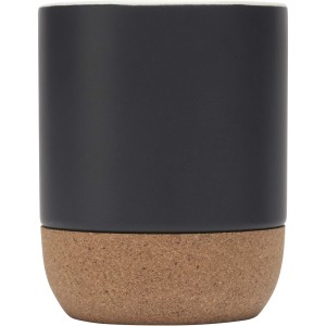 Billie 300 ml ceramic mug with cork details and matt finish, (Mugs)