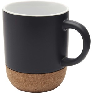 Billie 300 ml ceramic mug with cork details and matt finish, (Mugs)