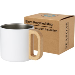 Bjorn RCS-zertifizierter Becher aus recyceltem Edelstahl mit