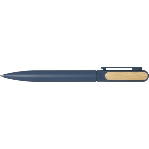 Blanca recycled aluminium ballpoint pen, Ocean blue (Metallic pen)