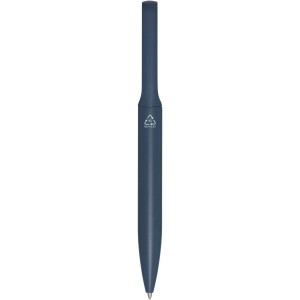 Blanca recycled aluminium ballpoint pen, Ocean blue (Metallic pen)