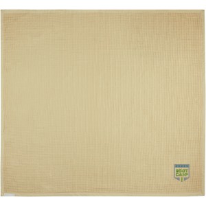 Abele 150 x 140 cm cotton waffle blanket, Beige (Blanket)