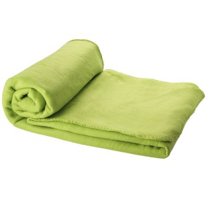 Huggy blanket and pouch, Lime (Blanket)