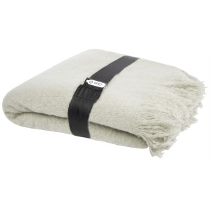 Ivy RPET mohair blanket, Light grey (Blanket)