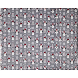 Polyester (260 gr/m2) blanket Michelle, grey (Blanket)