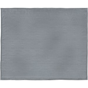 Springwood soft fleece and sherpa plaid blanket, Grey,White (Blanket)
