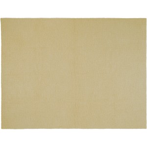 Suzy 150 x 120 cm GRS polyester knitted blanket, Beige (Blanket)