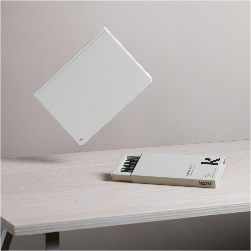 Karst(r) 5er-Pack 2B holzlose Graphitstifte, grau (Bleistifte)
