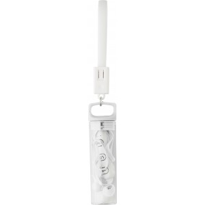 Wireless Kopfhrer 'Package' aus Kunststoff, Wei