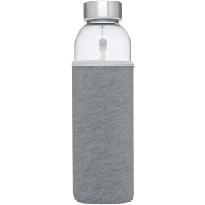 Bodhi 500 ml glass sport bottle, Grey (Sport bottles)