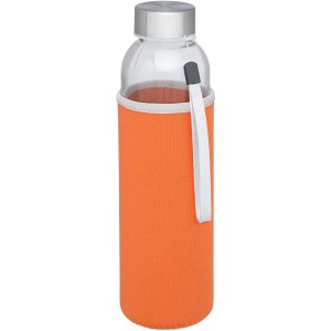 Bodhi 500 ml glass sport bottle, Orange (Sport bottles)