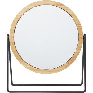 Hyrra bamboo standing mirror, Natural (Toiletry mirrors)