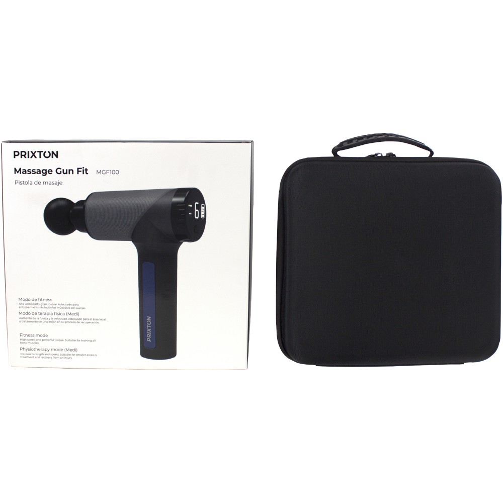 Prixton MGF100 Massagepistole, schwarz (Körperpflege)