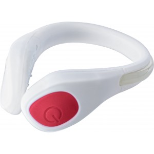 LED-Lampe aus ABS-Kunststoff/Silikon Rosanna, wei/rot