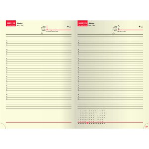 Boler B/5 napi fekete (Calendars)