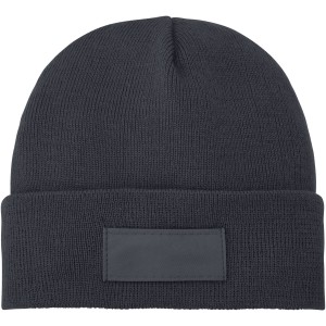 Boreas beanie with patch, storm grey (Hats)