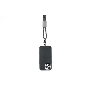 Brandcharger Lany lanyard, gun metal (Lanyard, armband, badge holder)