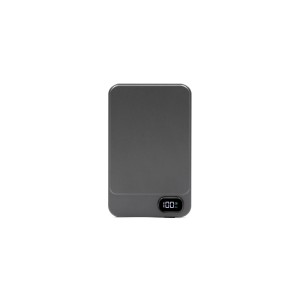 Brandcharger Powerwave 10000 wireless powerbank, gun metal (Powerbanks)