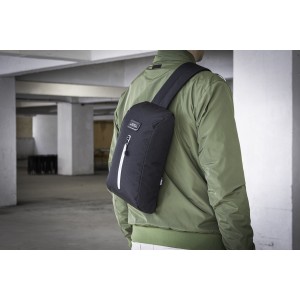 Brandcharger Sling backpack, black (Backpacks)