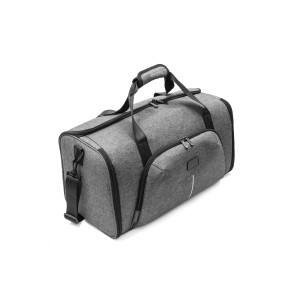 Brandcharger Voyager duffle bag, grey (Travel bags)