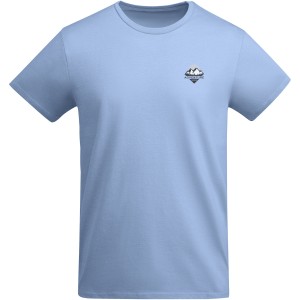 Breda short sleeve kids t-shirt, Sky blue (T-shirt, 90-100% cotton)