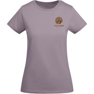 Breda short sleeve women's t-shirt, Lavender (T-shirt, 90-100% cotton)