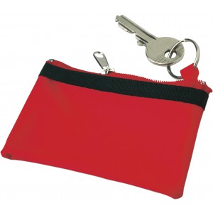 Schlüsseletui aus Nylon Sheridan, Rot