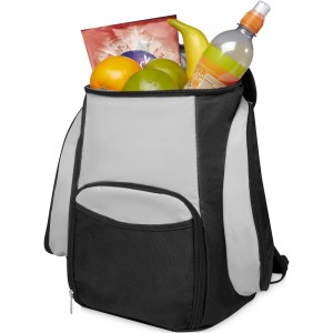 Brisbane cooler backpack, Solid black, Grey (Cooler bags)