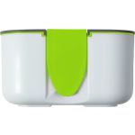 Brotdose(850 ml) aus Silikon und Kunststoff Veronica, Limett (8520-19)