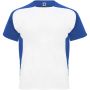 Bugatti short sleeve kids sports t-shirt, White, Royal blue