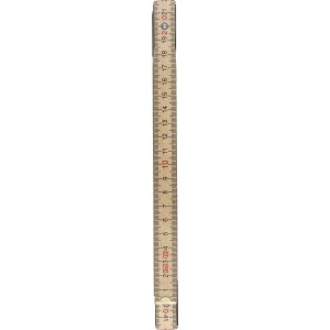 Birchwood foldable ruler Ezio, brown <font size=1>[ENG]</font>