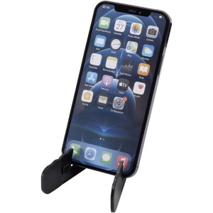 Buna recycled plastic foldable tablet and phone stand, Solid (Office desk equipment)