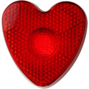 ABS safety light Liam, red (Bycicle items)