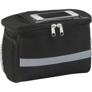 Polyester (600D) bicycle cooler bag Prisha, black (Bycicle items)