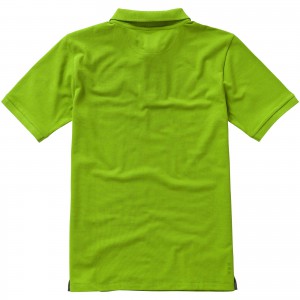 Calgary short sleeve men's polo, Apple Green (Polo shirt, 90-100% cotton)