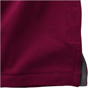 Calgary short sleeve men's polo, Burgundy (Polo shirt, 90-100% cotton)