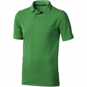 Calgary short sleeve men's polo, Fern green (Polo shirt, 90-100% cotton)