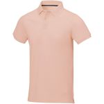 Calgary short sleeve men's polo, Pale blush pink, S