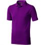 Calgary short sleeve men's polo, Plum