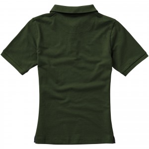 Calgary short sleeve women's polo, Army Green (Polo shirt, 90-100% cotton)